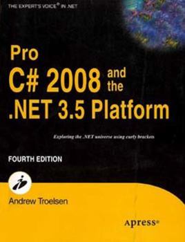 Paperback Pro C# 2008 and the .NET 3.5 Platform, 4e Book