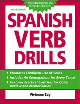 Paperback Spanish Verb Drills Book