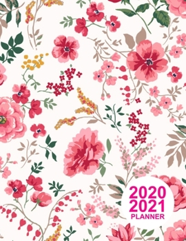 2020 2021 Planner: Pretty Two Year Monthly Pocket Calendar 2020-2021 | 24 Months Agenda Planner | 24 Months Jan 2020 to Dec 2021 | Monthly, Weekly and Daily Planner | Product Code CX 0006788