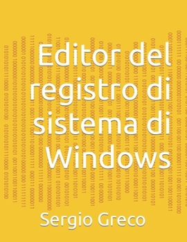 Paperback Editor del registro di sistema di Windows [Italian] Book