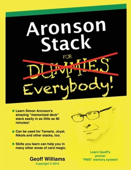Paperback Aronson Stack for Everybody: A Magician's Guide to Memorizing the Aronson Stack Book