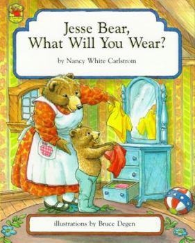 Hardcover Jesse Bear, What Will You Wear? Book