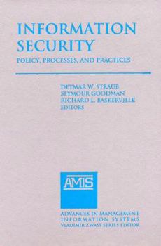 Hardcover Information Security: Policy, Processes, and Practices Book