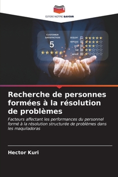 Paperback Recherche de personnes formées à la résolution de problèmes [French] Book
