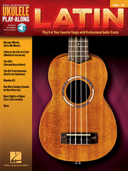 Paperback Latin: Ukulele Play-Along Volume 37 Book