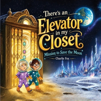Paperback There's an Elevator in My Closet: Mission to Save the Moon Book