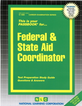 Spiral-bound Federal & State Aid Coordinator: Passbooks Study Guide Book