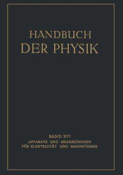 Paperback Apparate Und Messmethoden Für Elektrizität Und Magnetismus [German] Book