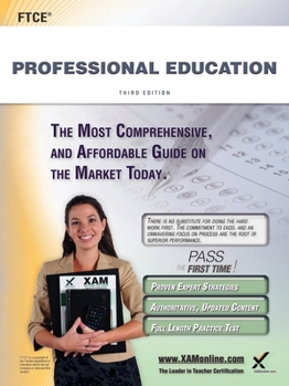 Paperback FTCE Professional Education Teacher Certification Study Guide Test Prep Book