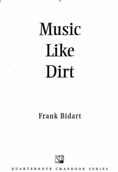 Paperback Music Like Dirt: A Chapbook Book