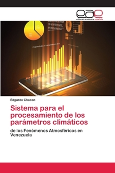 Paperback Sistema para el procesamiento de los parámetros climáticos [Spanish] Book