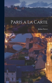 Hardcover Paris a La Carte Book