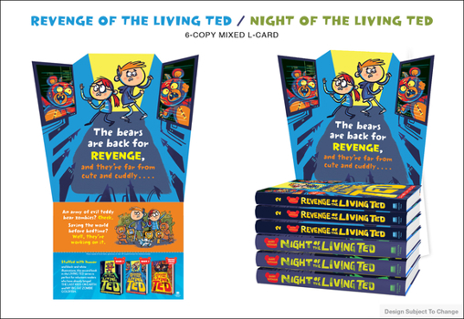 Hardcover Revenge of the Living Ted / Night of the Living Ted 6-Copy Mixed L-Card Book