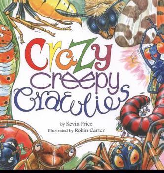 Paperback Crazy Creepy-Crawlies Book