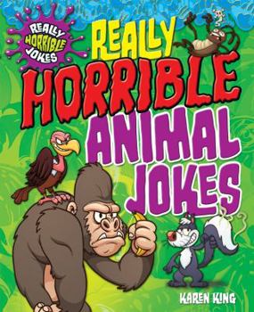 Paperback Really Horrible Animal Jokes Book