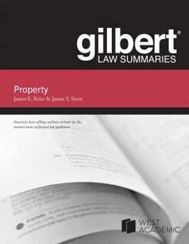 Paperback Gilbert Law Summary on Property Book