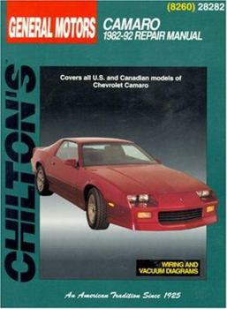 Paperback GM Camaro, 1982-92 Book