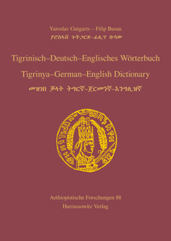 Hardcover Tigrinisch - Deutsch - Englisches Worterbuch / Tigrinya - German - English Dictionary [German] Book