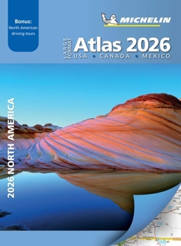 Paperback Michelin North America Large Format Road Atlas 2026 Book