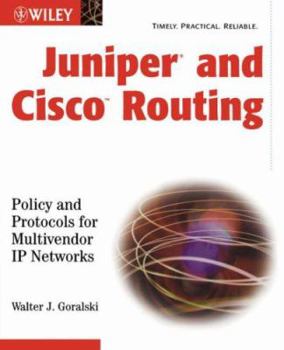 Paperback Juniper and Cisco Routing Book