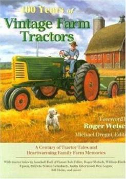 Hardcover 100 Years of Vintage Farm Tractors Book