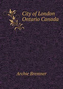 Paperback City of London Ontario Canada Book
