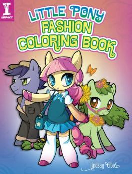 Paperback Little Pony Fashion Coloring Book