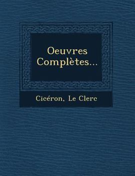 Paperback Oeuvres Completes... [French] Book