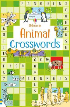 Paperback Animal Crosswords Book