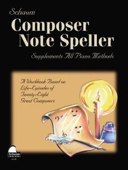 Paperback Composer Note Speller: Level 1 Book