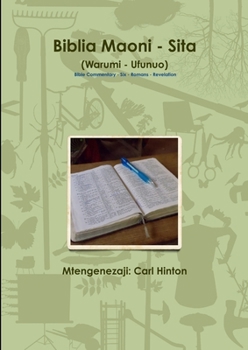 Paperback Biblia Maoni - Sita - Bible Commentary - Six Book