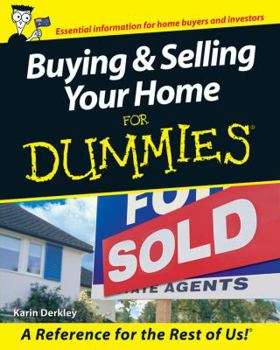 Paperback Buying & Selling Your Home For Dummies Book