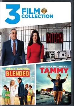 DVD 3 Film Collection: The Intern / Tammy / Blended Book