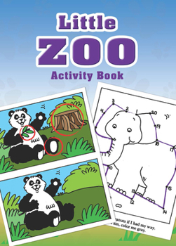 Paperback Little Zoo Activity Book