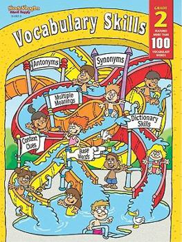 Paperback Vocabulary Skills: Reproducible Grade 2 Book