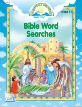 Paperback Bible Word Searches ( Heavenly Helpers Ser. ) Grades K-1 Book