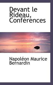 Paperback Devant Le Rideau, Conf Rences Book