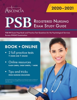 Paperback PSB Registered Nursing Exam Study Guide: PSB RN Exam Prep Book and Practice Test Questions for the Psychological Services Bureau RNSAE Examination Book