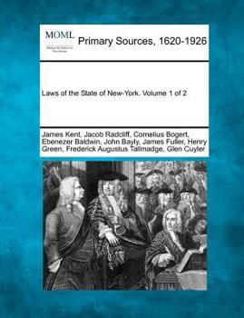 Paperback Laws of the State of New-York. Volume 1 of 2 Book