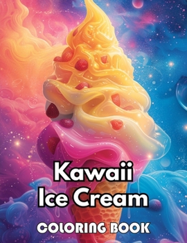 Paperback Kawaii Ice Cream Coloring Book: Beautiful and High-Quality Design To Relax and Enjoy Book