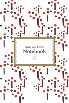 Paperback Chase Your Dreams: Lined Journal with Big Bad Wolf in the Woods (6x9 inches) Fairytale-Like Notebook for Creative Thinkers Book