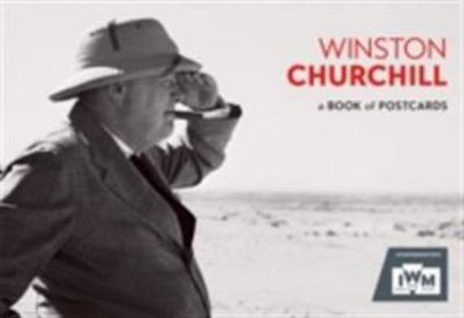 Paperback Winston Churchill Book of Postcards Book