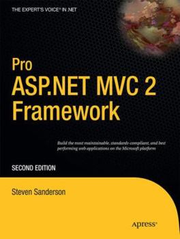 Paperback Pro ASP.NET MVC 2 Framework Book
