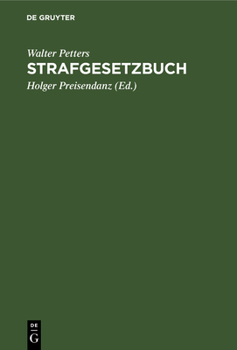 Hardcover Strafgesetzbuch: Lehrkommentar Mit Erläuterungen Und Beispielen, Ausgewählten Nebengesetzen Sowie Je Einem Anhang Über Jugendstrafrecht [German] Book