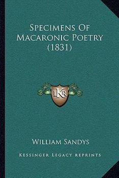 Specimens of Macaronic Poetry. Pugna Porcorum