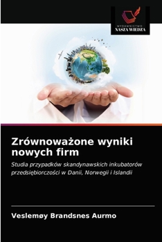 Paperback Zrównoważone wyniki nowych firm [Polish] Book