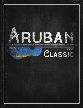 Aruban Classic: Aruba Flag Guitar Journal Heritage Gift Idea for Daguhter, Mom, Coworker  Planner Daily Weekly Monthly Undated Calendar Organizer Journal