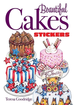 Paperback Beautiful Cakes Stickers Book