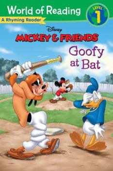 Paperback Mickey & Friends Goofy at Bat: A Rhyming Reader Book