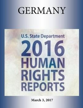 Paperback GERMANY 2016 HUMAN RIGHTS Report Book